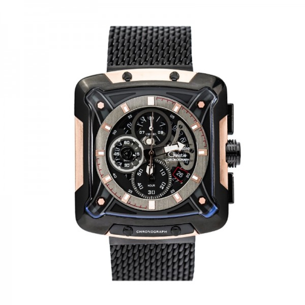 Alexandre Christie AC 3039 Rosegold Black MCBBRBA